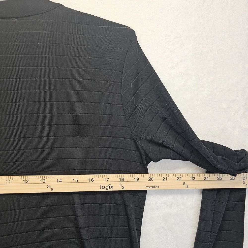 Coldwater Creek Womens Small Black Long Sleeve Button Front Cardigan‎ Sweater 8 - Picture 6 of 8